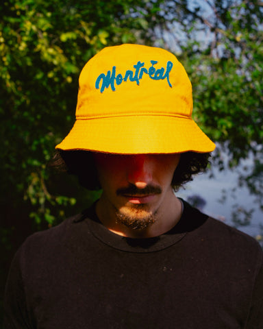 Montréal Embroidered Bucket Hat