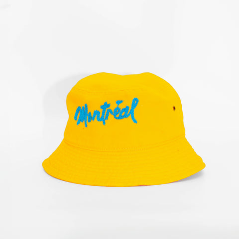 Montréal Embroidered Bucket Hat