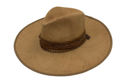 Chapeau de panama chocolat belge