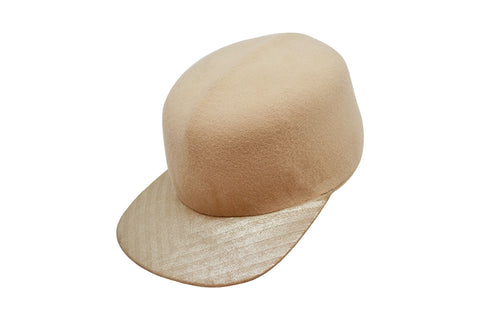 Casquette feutrée Leroy Glossy | Ophelie Hats Shop Custom Made Felt Cap Montréal Canada