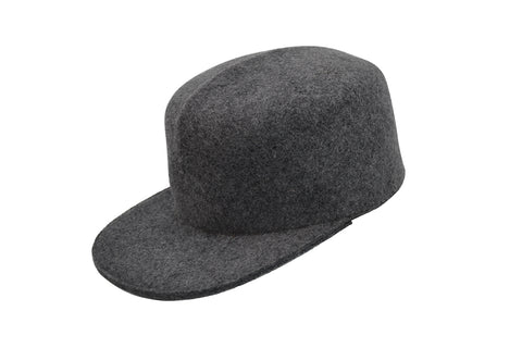 Casquette en feutre Leroy Booker | Ophelie Hats Shop Custom Made Felt Cap Montréal Canada