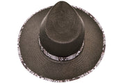 Chapeau Panama noir | Ophelie Hats Shop Custom Made Panama Hats Montréal Canada