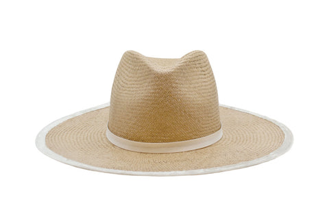 Blue Mountain Panama Straw Rancher Hat | Ophelie Hats Shop Custom Made Felt Hats Montréal Canada