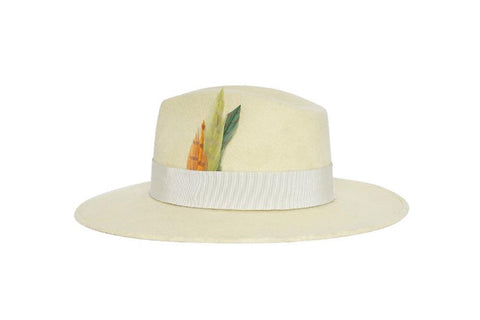 La Havane Fedora Chapeau en feutre de laine | Ophelie Hats Shop Chapeaux en feutre sur mesure Montréal Canada
