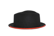 Lester Willis Pork Pie Wool Felt Hat | Ophelie Hats Shop Custom Made Felt Hats Montréal Canada
