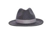 Lucky Luciano Fedora Chapeau en feutre de laine | Ophelie Hats Shop Chapeaux en feutre sur mesure Montréal Canada