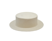 Lucky Tommy Panama Boater Hat | Ophelie Hats Shop Custom Made Panama Hats Montréal Canada