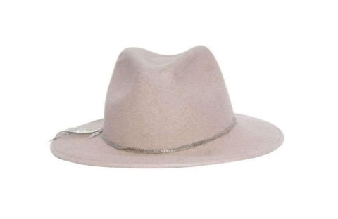 Chapeau en feutre de laine Plume Fedora | Ophelie Hats Shop Custom Made Felt Hats Montréal Canada