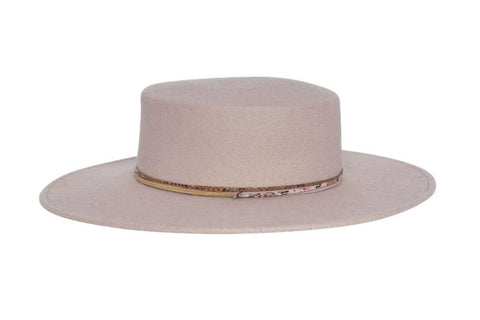 Chapeau San Pablo en feutre de laine à larges bords | Ophelie Hats Shop Custom Made Felt Hats Montréal Canada
