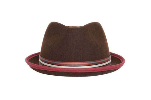 Chapeau trilby en feutre de laine Souterrain | Ophelie Hats Shop Custom Made Felt Hats Montréal Canada