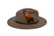 Fedora en feutre de laine Stardust | Ophelie Hats Shop Custom Made Fedora Hats Montréal Canada