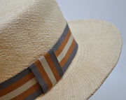Chapeau Panama Venitian Boater| Ophelie Hats Shop Custom Made Panama Hats Montréal Canada