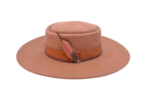 Foldfinger Felt Hat | Ophelie Hats Shop Custom Made Felt Hats Montréal Canada