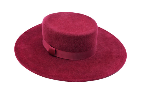 Almerio Felt Hat | Ophelie Hats Shop Custom Made Felt Hats Montréal Canada