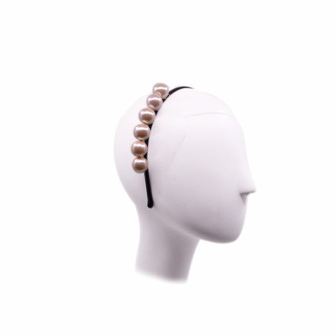 Emma Pearl headband | Ophelie Hats Shop Custom Made Pearl Headband Montréal Canada
