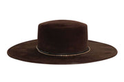 El Cordobes Wide Brim Cordobes Fur Felt Hat  | Ophelie Hats Shop Custom Made Felt Hats Montréal Canada