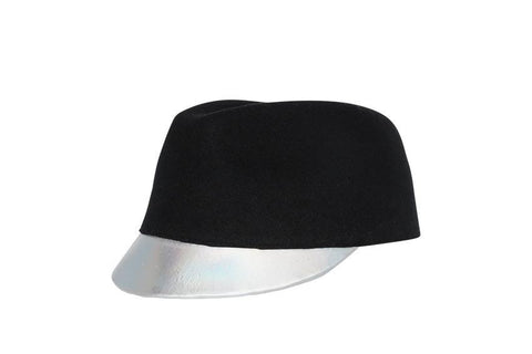 Langue d'argent Wool Felt Cap | Ophelie Hats Shop Custom Made Felt Hats Montréal Canada