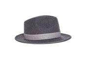 Lucky Luciano Fedora Wool Felt Hat | Ophelie Hats Shop Custom Made Felt Hats Montréal Canada