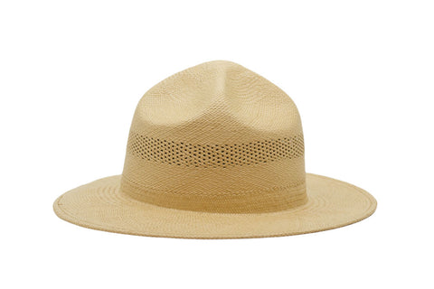 Sam Steele Panama Straw Mountie Hat | Ophelie Hats Shop Custom Made Felt Hats Montréal Canada
