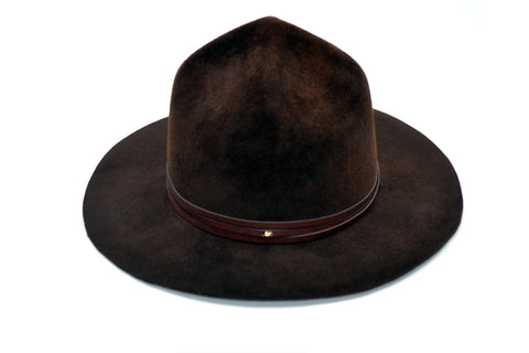 Soldat à Cheval Mountie Wool Felt Hat | Ophelie Hats Shop Custom Made Felt Hats Montréal Canada