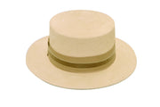 Venetian Boater Panama Hat | Ophelie Hats Shop Custom Made Panama Hats Montréal Canada