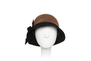 Vilma Banky Velour Cloche Hat | Ophelie Hats Shop Custom Made Felt Hats Montréal Canada